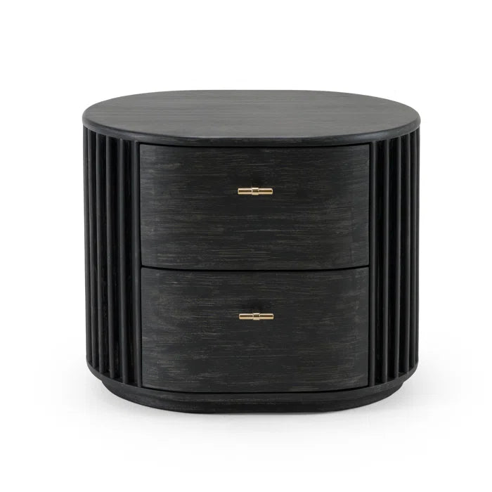 Haring - Modern Acacia Nightstand