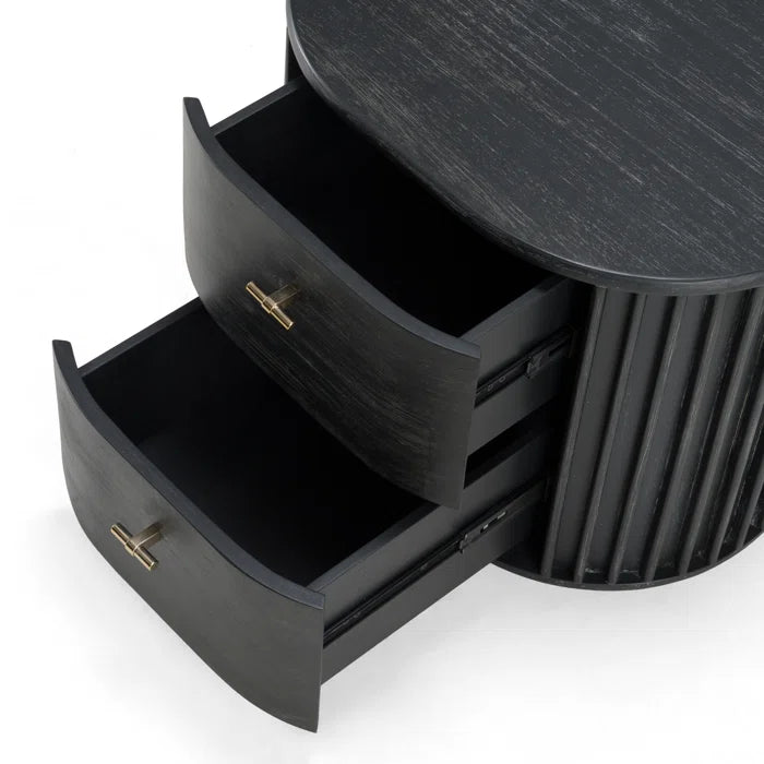 Haring - Modern Acacia Nightstand
