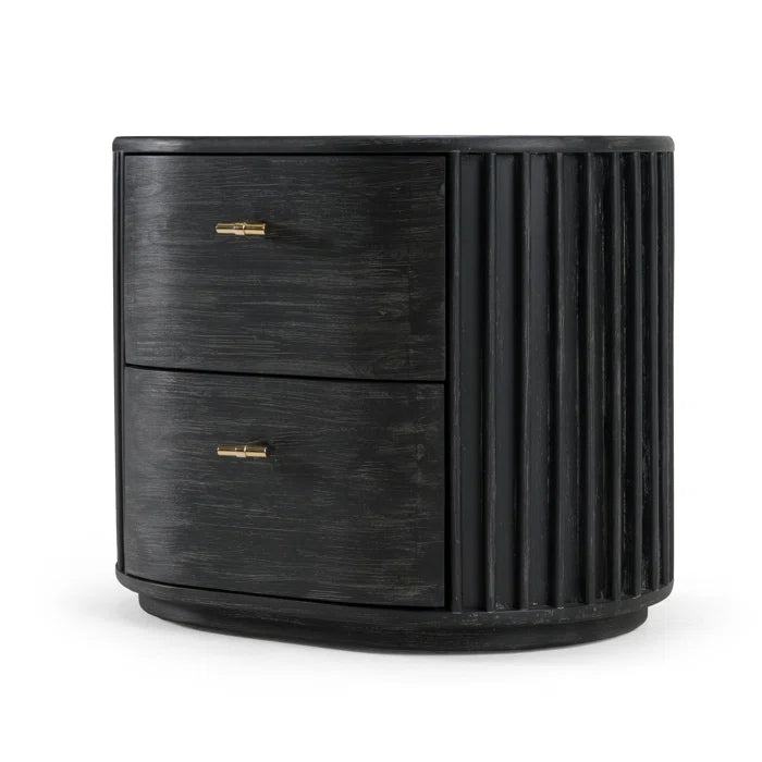 Haring - Modern Acacia Nightstand