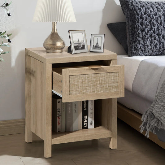 Alayha 19.7'' W Nightstand (Set of 2)